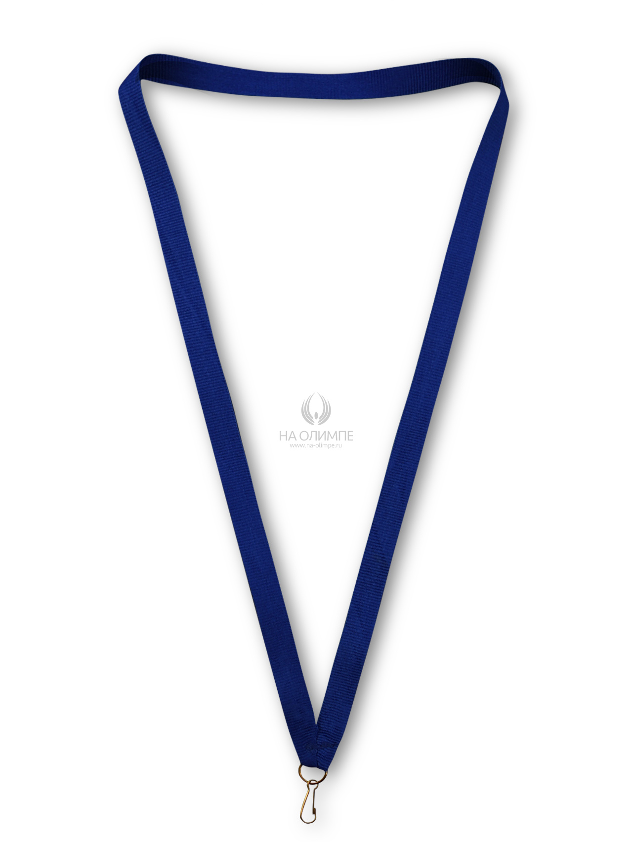 Лента для медали синяя 22мм, ширина ленты 22 мм