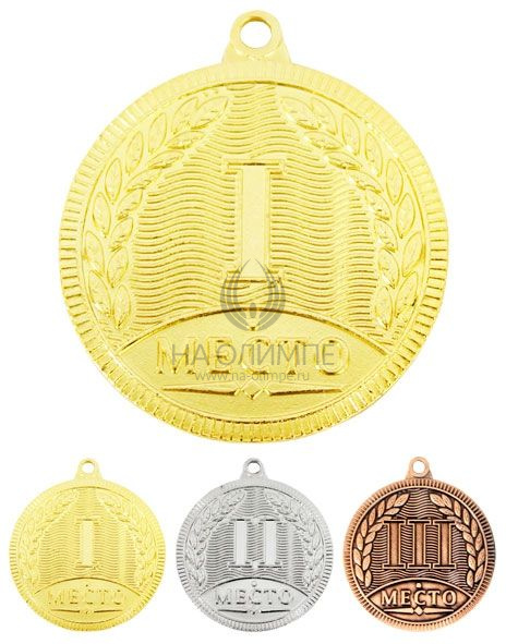 Медаль MD Rus 405S, цвет серебро