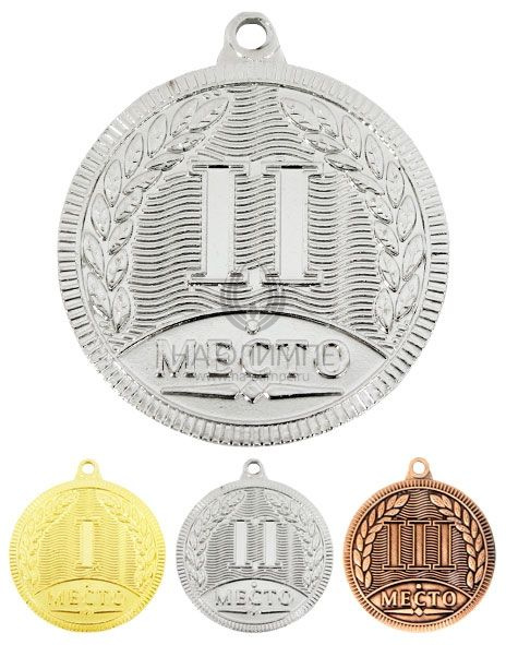 Медаль MD Rus 405S, цвет серебро