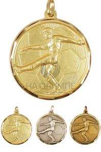 Медаль Футбол MD 717 B, цвет бронза