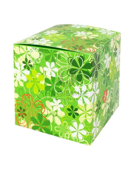 Коробка зеленая для кружки