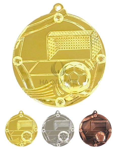 Медаль Футбол MD 613 B, цвет бронза