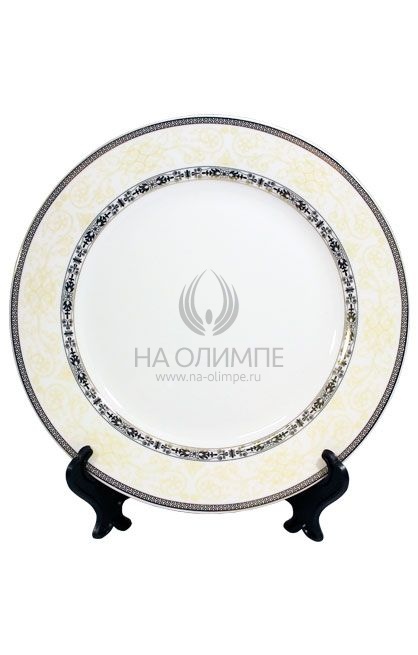 Тарелка фарфоровая (с нанесением) "Удача", высота 20 см